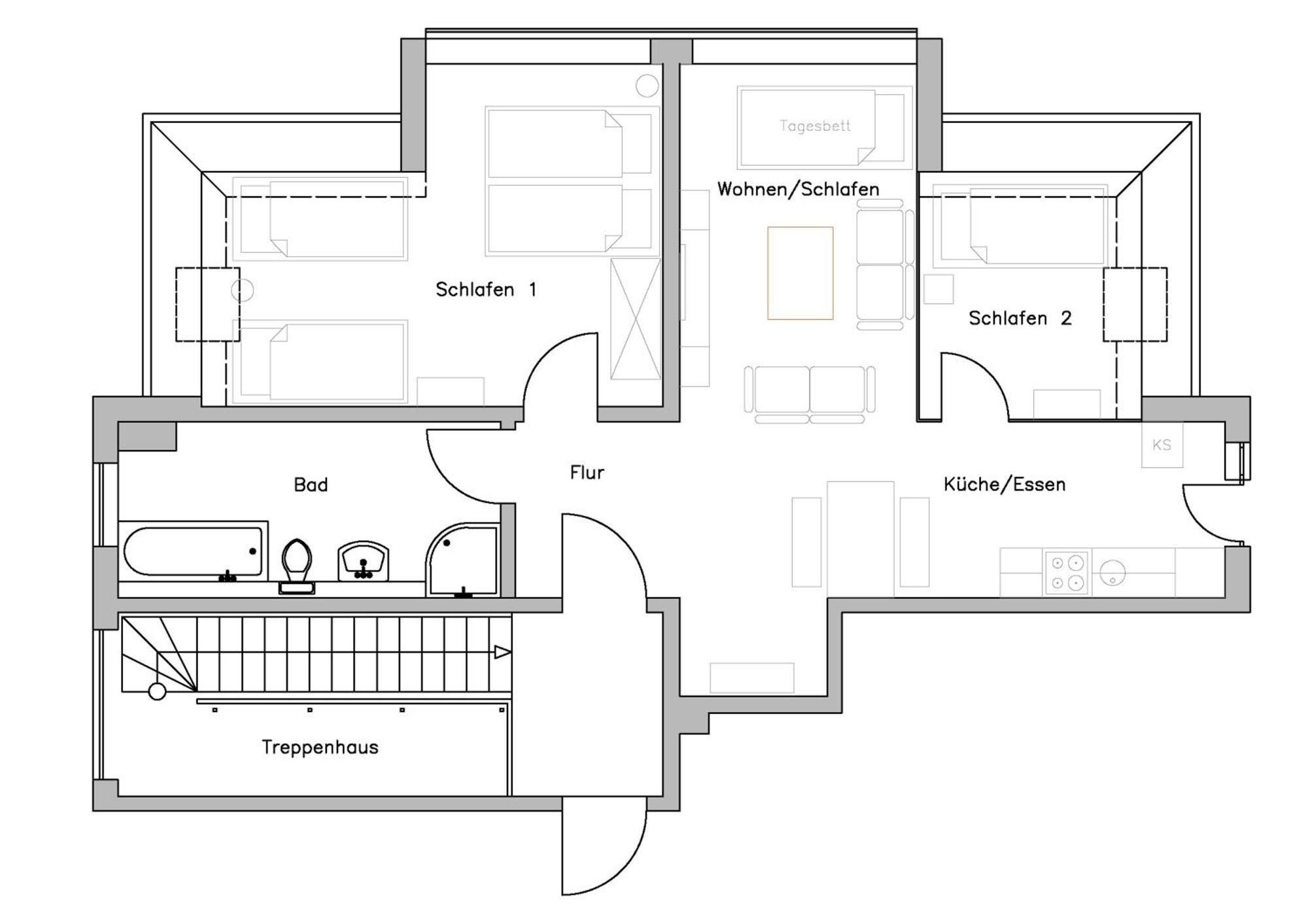 Apartamento App. Weisses Haus Hohen Neuendorf Exterior foto